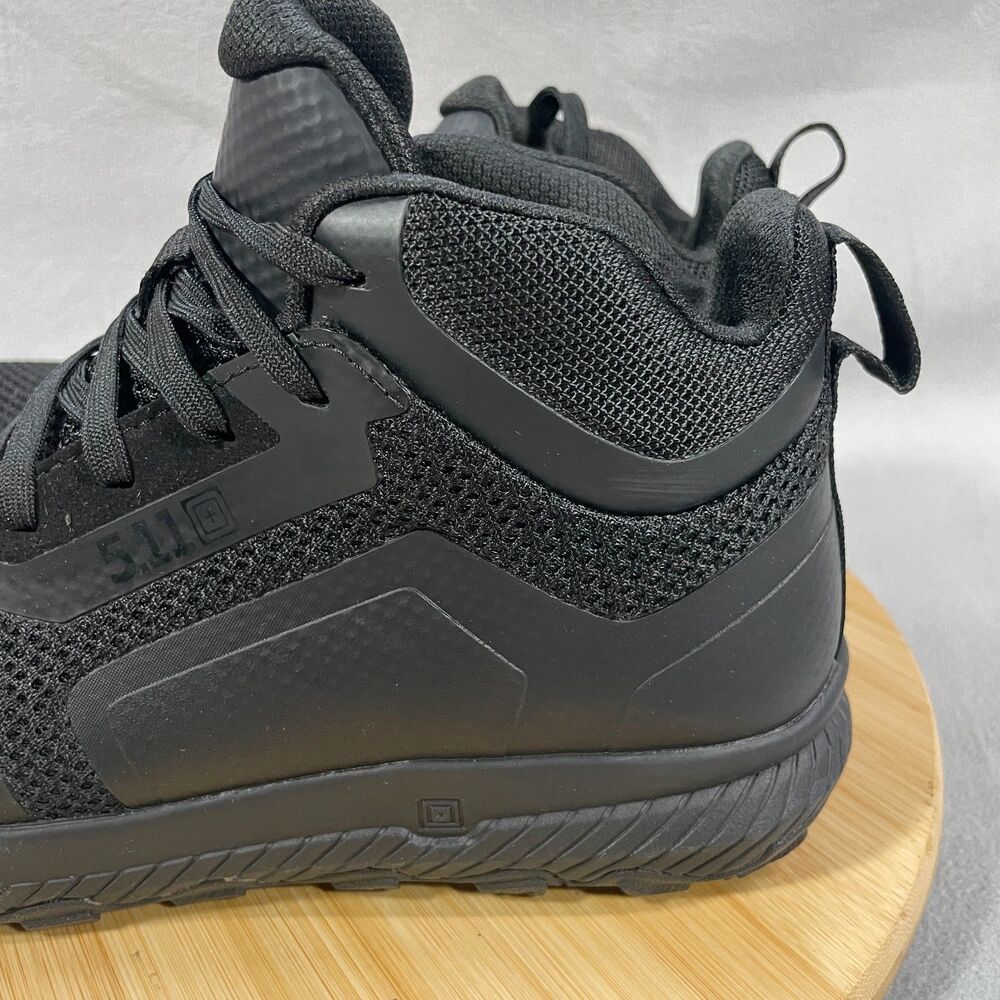 5.11 Tactical A/T Mid 2.0 CST Womens Size US 7.5 Boot Safety Toe Work Black - Picture 7 of 16